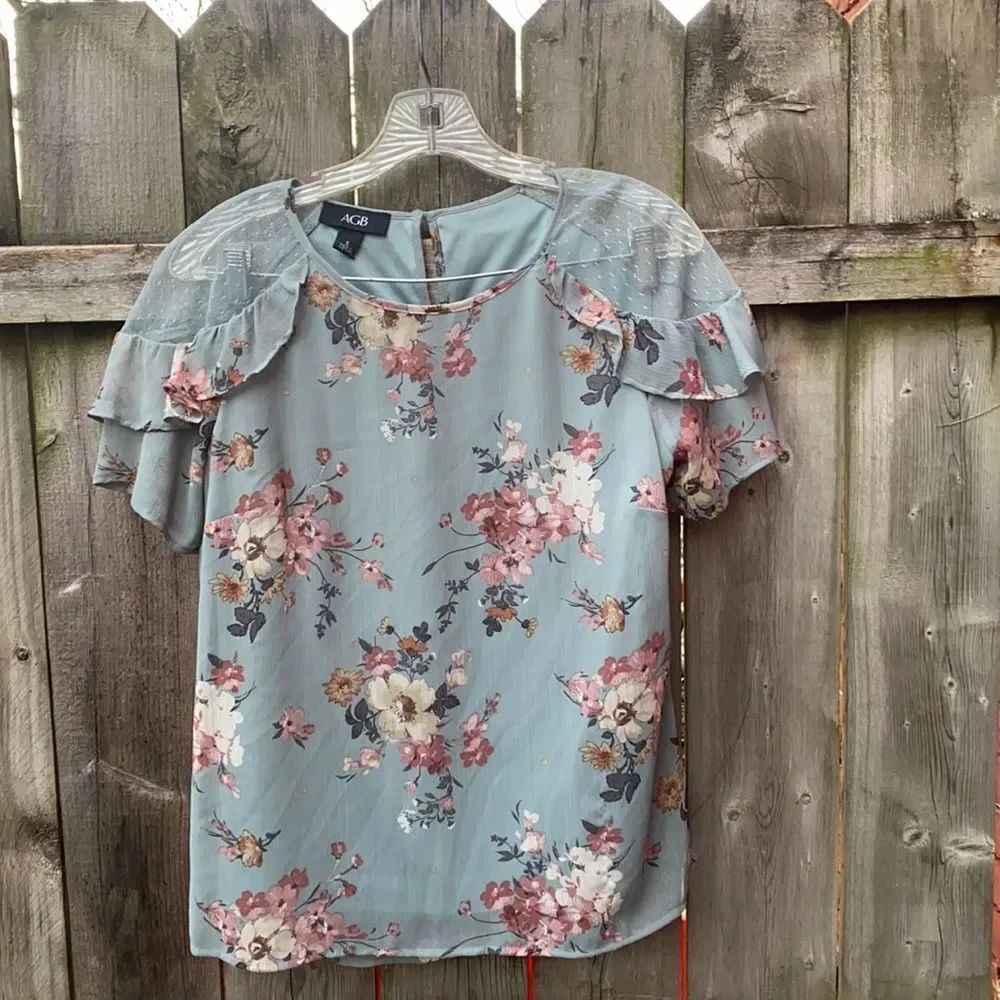 AGB Floral Top sz. S